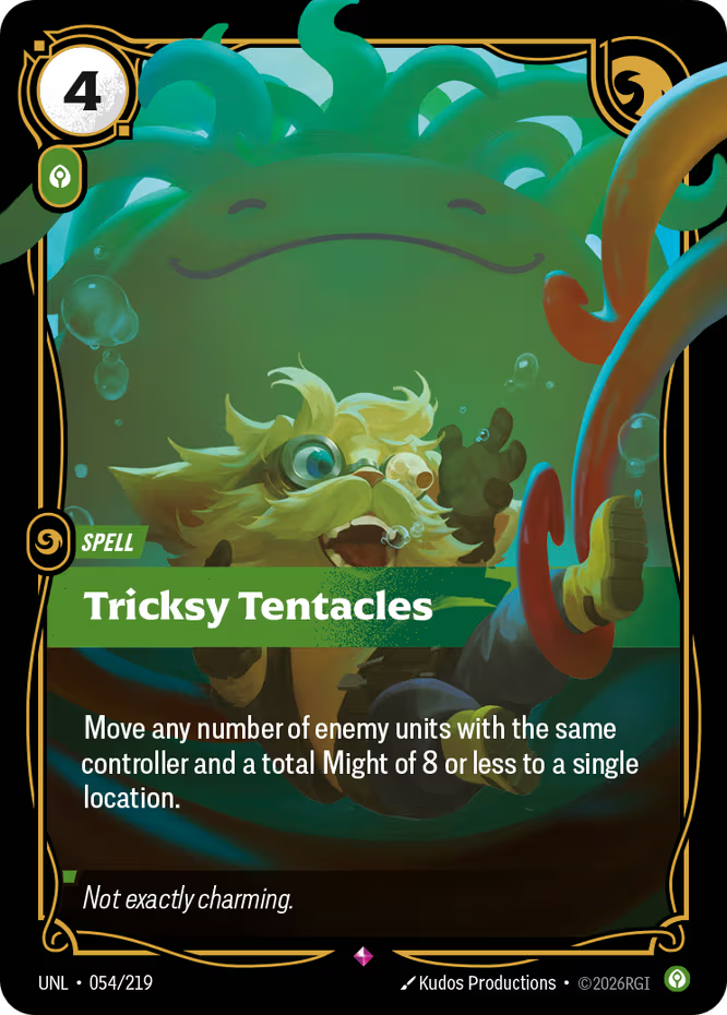 Tricksy Tentacles 054/219 (Unleashed)  - Foil | Good Games North