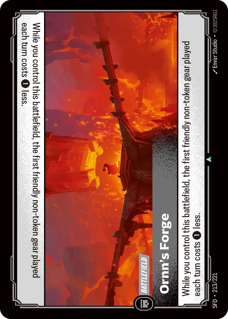 Ornn's Forge 213/221 (Spiritforged)  - Foil | Good Games North