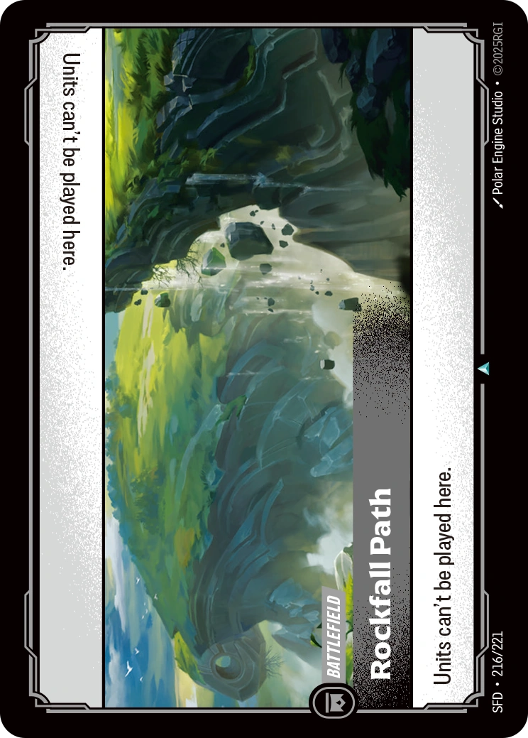 Rockfall Path 216/221 (Spiritforged)  - Foil | Good Games North