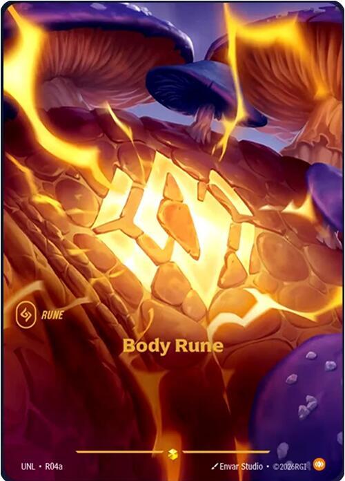 Body Rune R04a (Unleashed)  - Foil | Good Games North