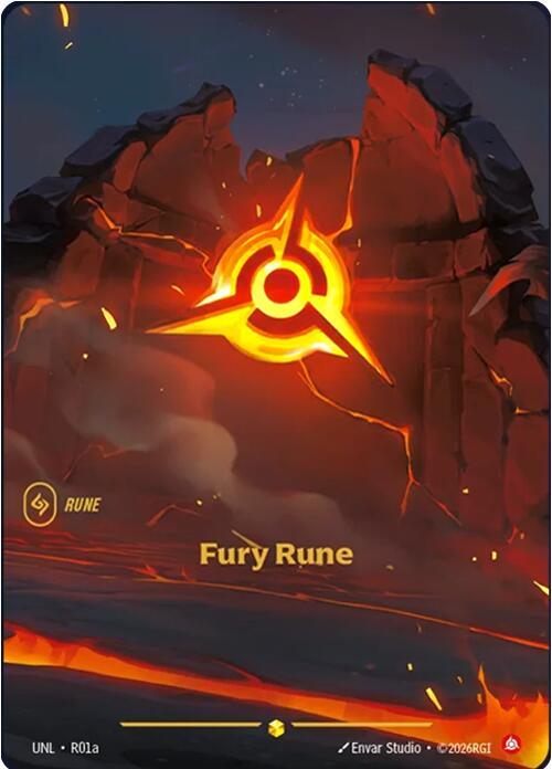 Fury Rune R01a (Unleashed)  - Foil | Good Games North