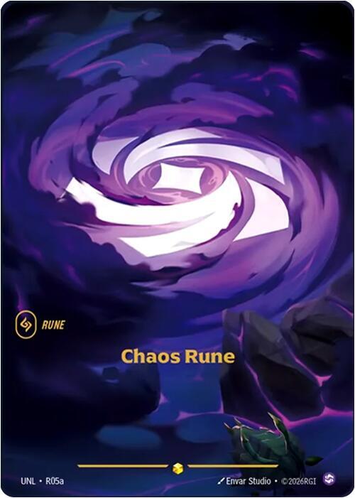 Chaos Rune R05a (Unleashed)  - Foil | Good Games North