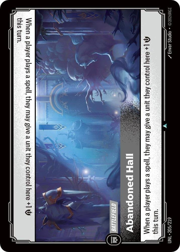 Abandoned Hall 205/219 (Unleashed)  - Foil | Good Games North