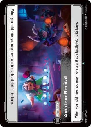 Amateur Recital 207/219 (Unleashed)  - Foil | Good Games North