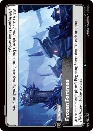 Frozen Fortress 212/219 (Unleashed)  - Foil | Good Games North