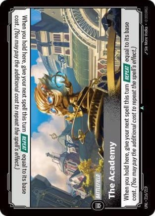 The Academy 216/219 (Unleashed)  - Foil | Good Games North