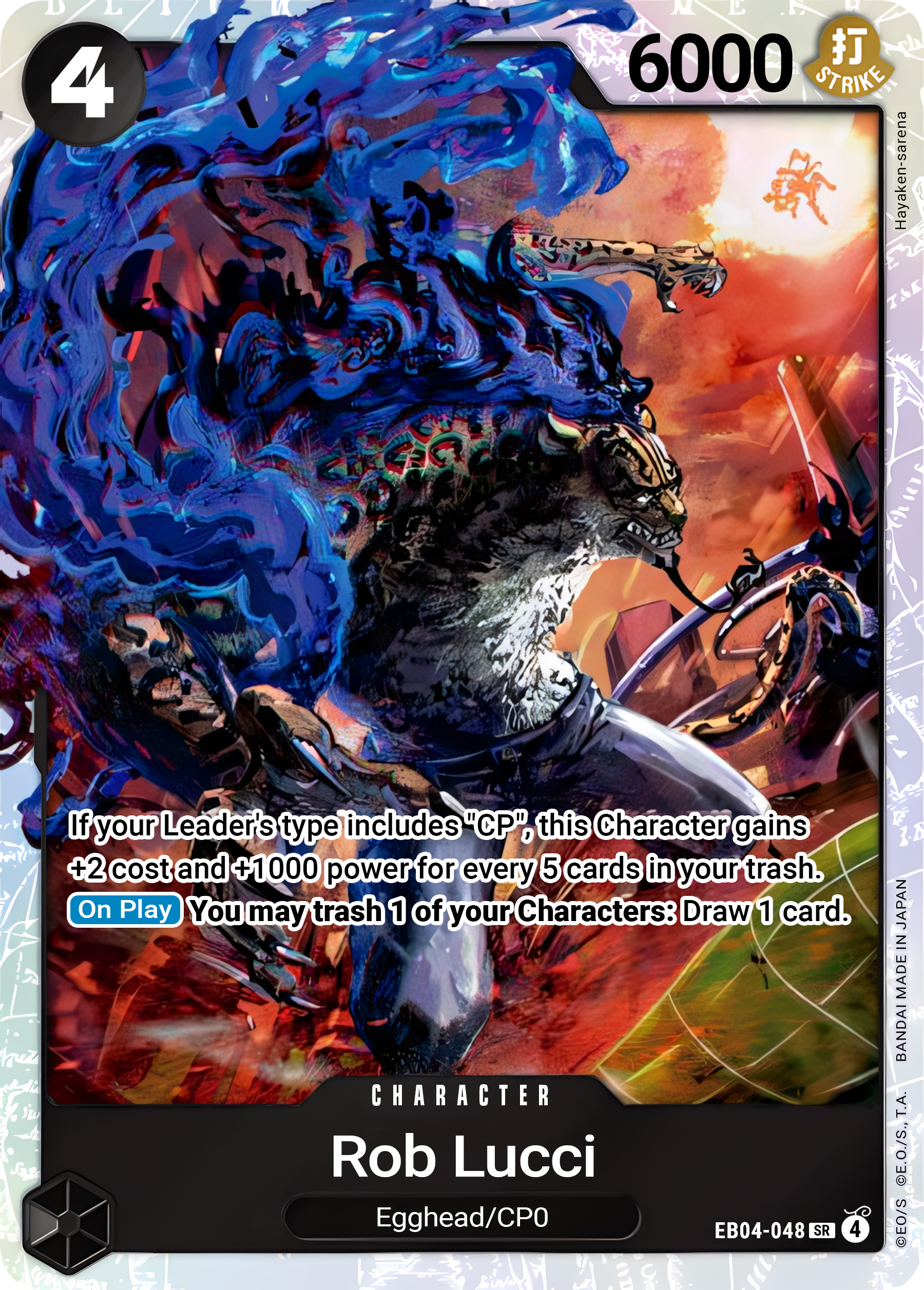 Rob Lucci EB04-048 (Adventure on Kami's Island)  - Foil | Good Games North