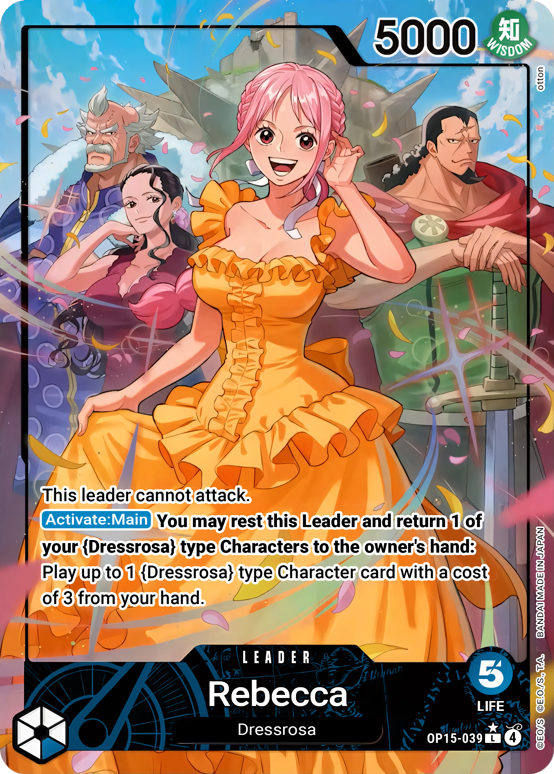 Rebecca OP15-039 (Adventure on Kami's Island)  - Alternate Art Foil | Good Games North