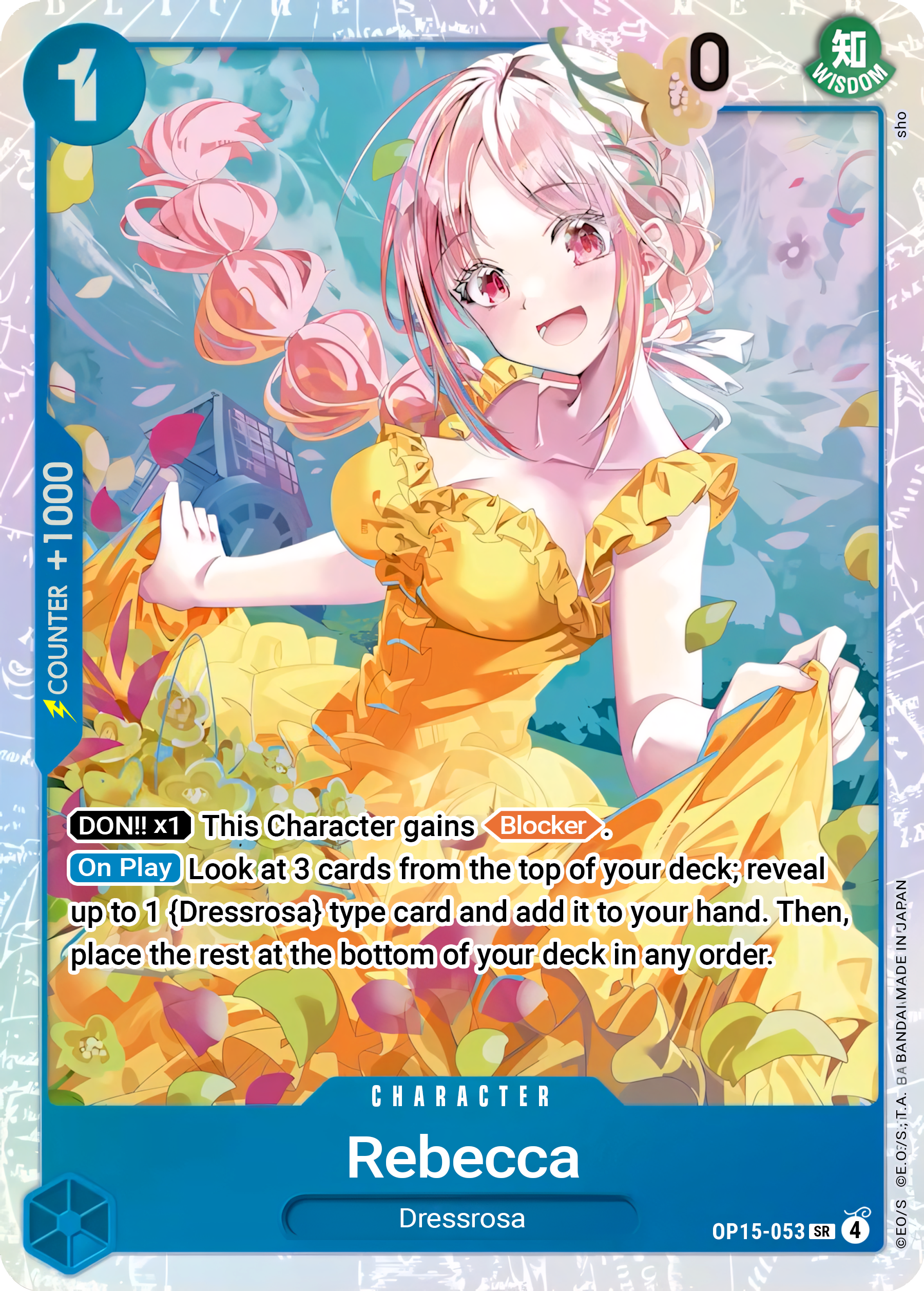 Rebecca OP15-053 (Adventure on Kami's Island)  - Foil | Good Games North
