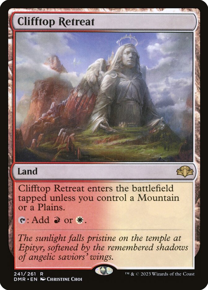 Clifftop Retreat 241/261 (Dominaria Remastered)  - Foil | Good Games North