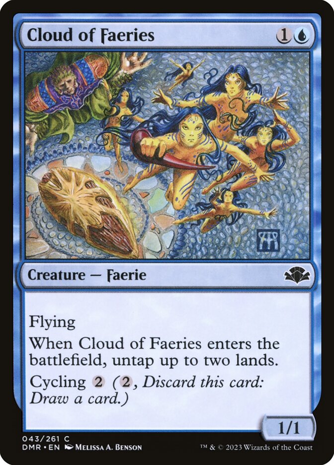 Cloud of Faeries 43 (Dominaria Remastered)  - Foil | Good Games North