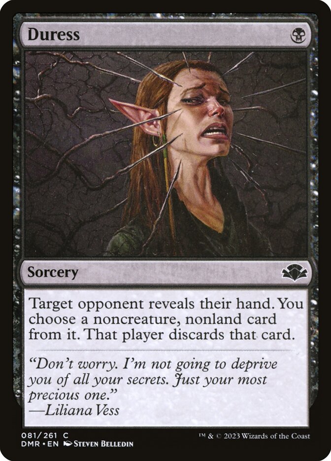Duress 81/261 (Dominaria Remastered)  | Good Games North