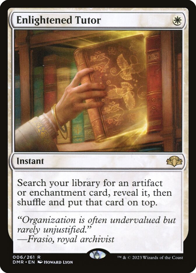 Enlightened Tutor 6 (Dominaria Remastered)  - Foil | Good Games North