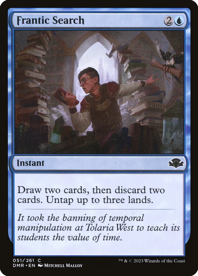Frantic Search 51/261 (Dominaria Remastered)  | Good Games North