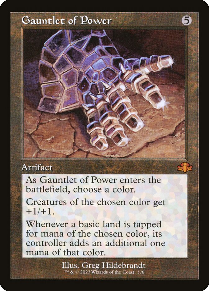 Gauntlet of Power 378/261 (Dominaria Remastered)  - Retro | Good Games North