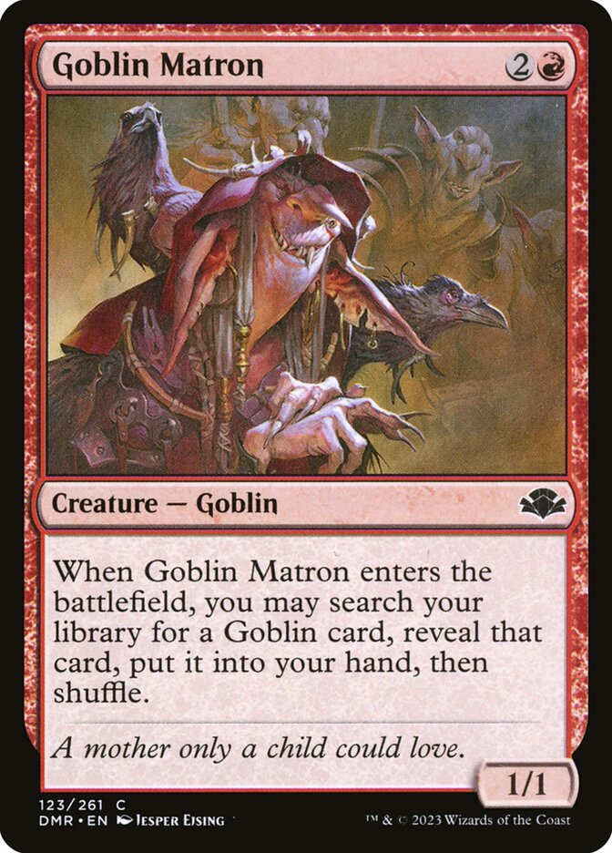 Goblin Matron 123/261 (Dominaria Remastered)  - Foil | Good Games North