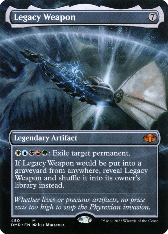 Legacy Weapon 450/261 (Dominaria Remastered)  - Borderless | Good Games North