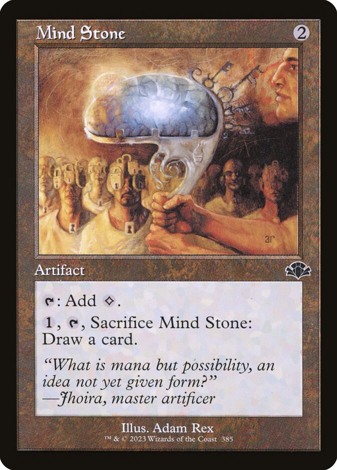 Mind Stone 385/261 (Dominaria Remastered)  - Retro Foil | Good Games North