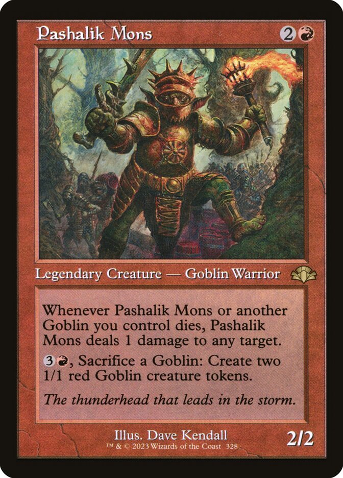 Pashalik Mons 328 (Dominaria Remastered)  - Retro | Good Games North