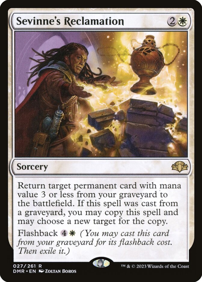 Sevinne's Reclamation 27/261 (Dominaria Remastered)  - Foil | Good Games North