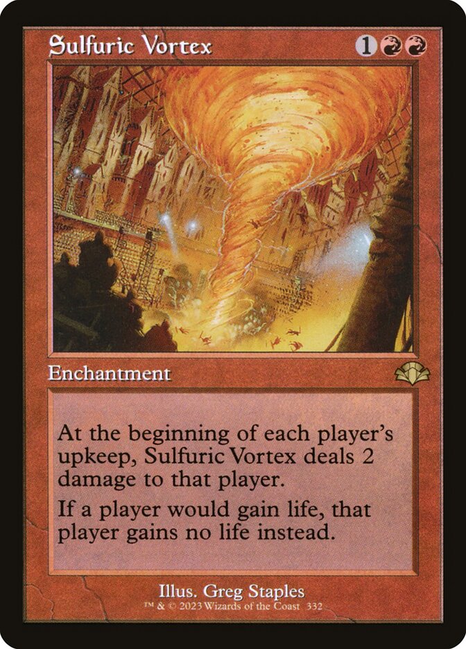 Sulfuric Vortex 332/261 (Dominaria Remastered)  - Retro Foil | Good Games North