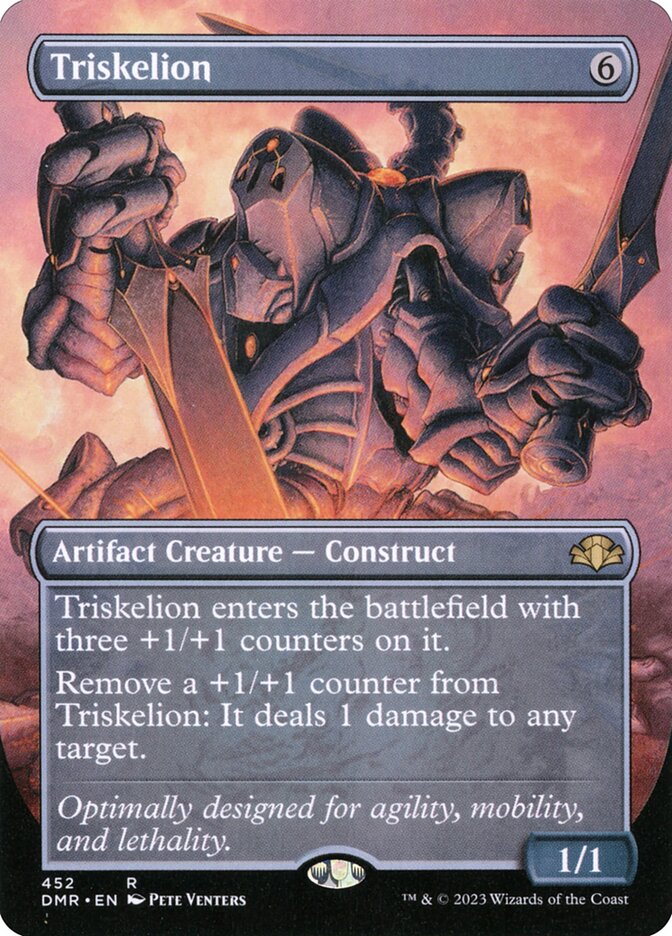 Triskelion 452/261 (Dominaria Remastered)  - Borderless | Good Games North