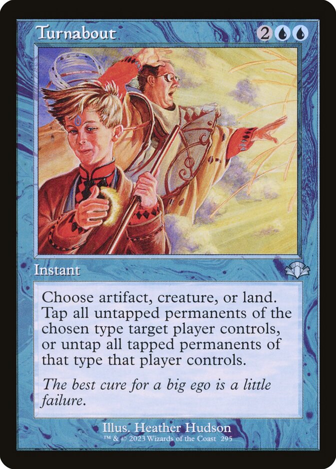Turnabout 295/261 (Dominaria Remastered)  - Retro Foil | Good Games North