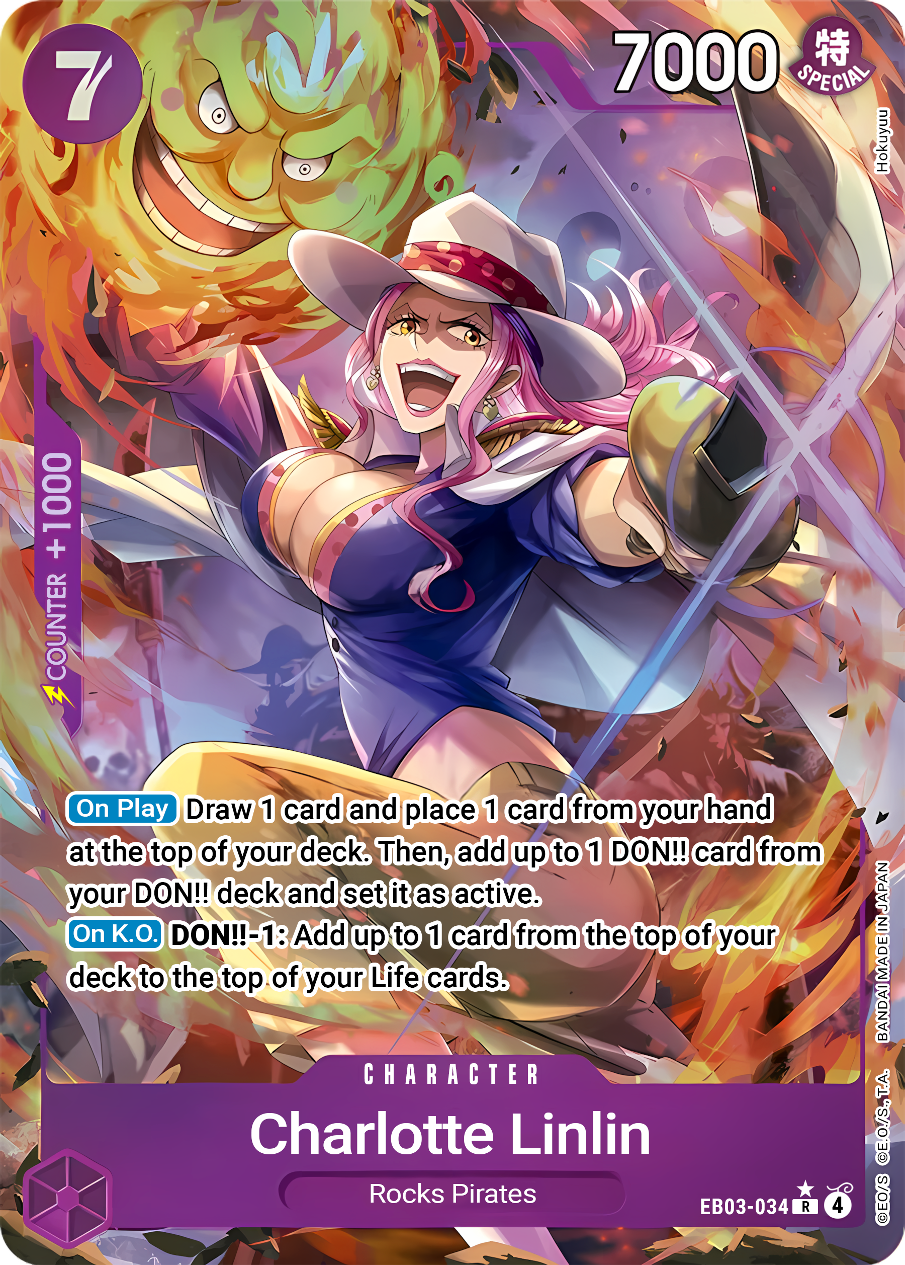 Charlotte Linlin EB03-034 ()  - Alternate Art Foil | Good Games North