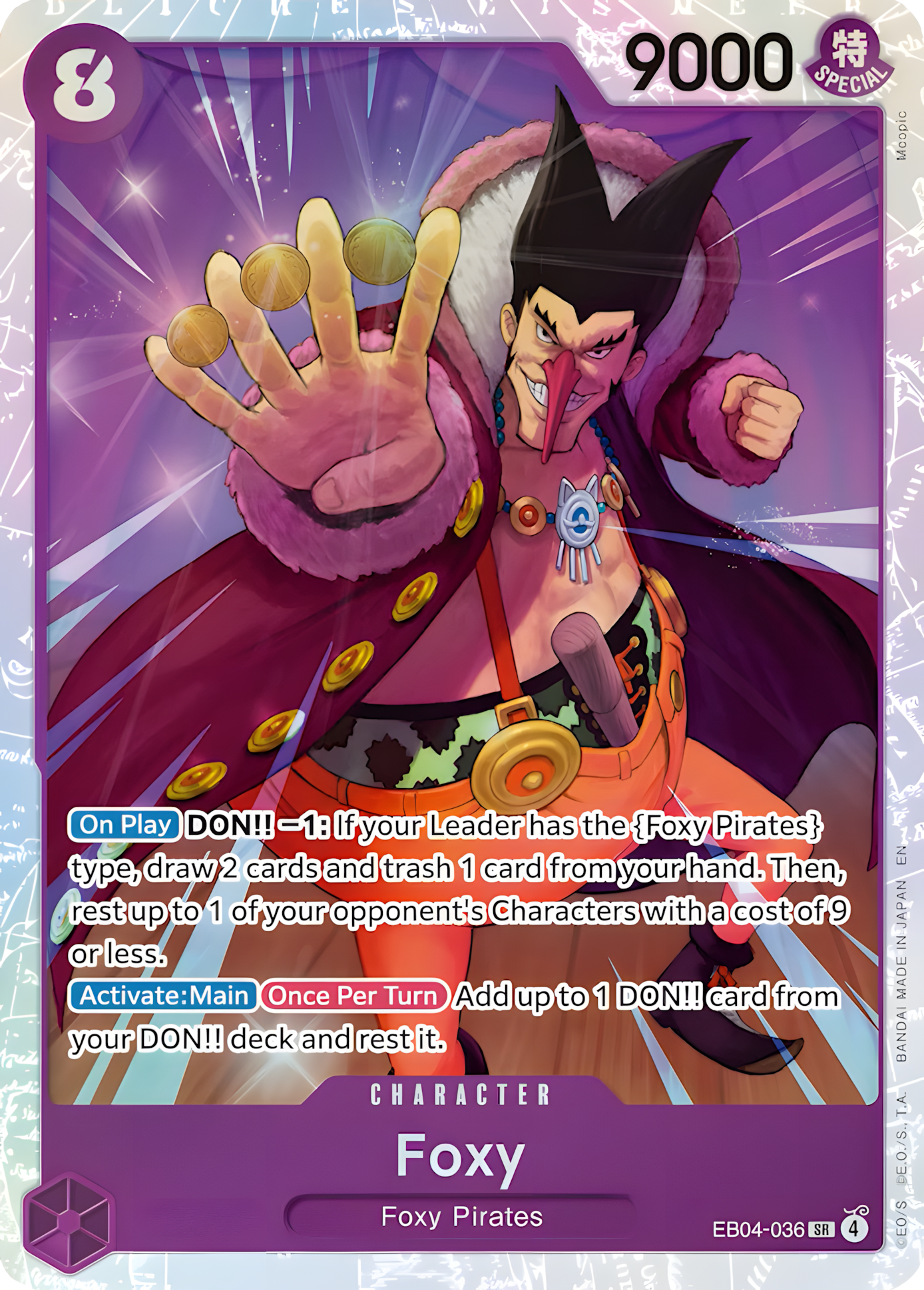 Foxy EB04-036 (The Azure Sea's Seven)  - Foil | Good Games North