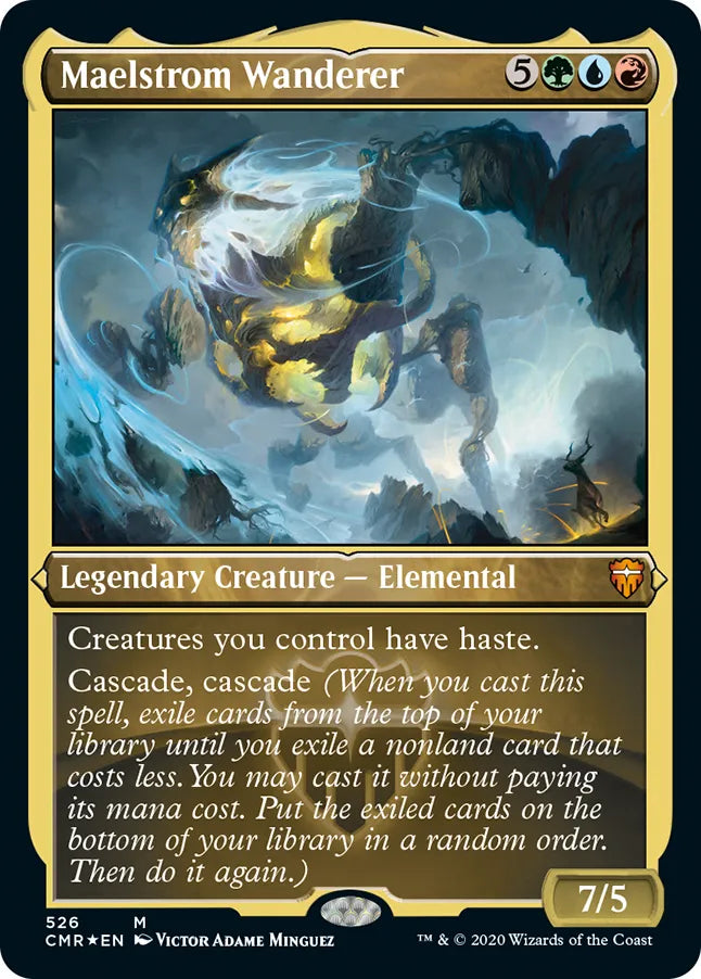 Maelstrom Wanderer 526 (Commander Legends)  - Etched Foil | Good Games North