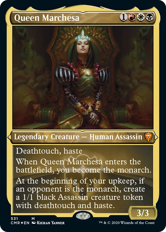 Queen Marchesa 531 (Commander Legends)  - Etched Foil | Good Games North