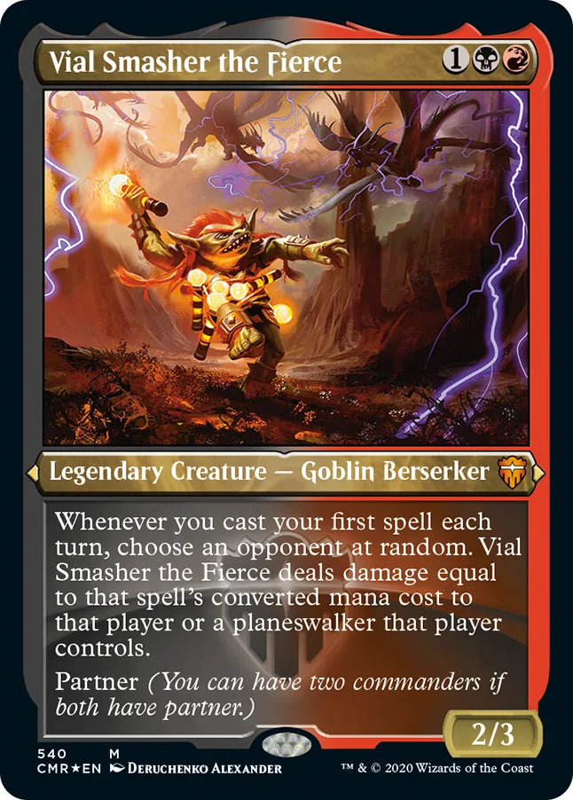 Vial Smasher the Fierce 540 (Commander Legends)  - Etched Foil | Good Games North