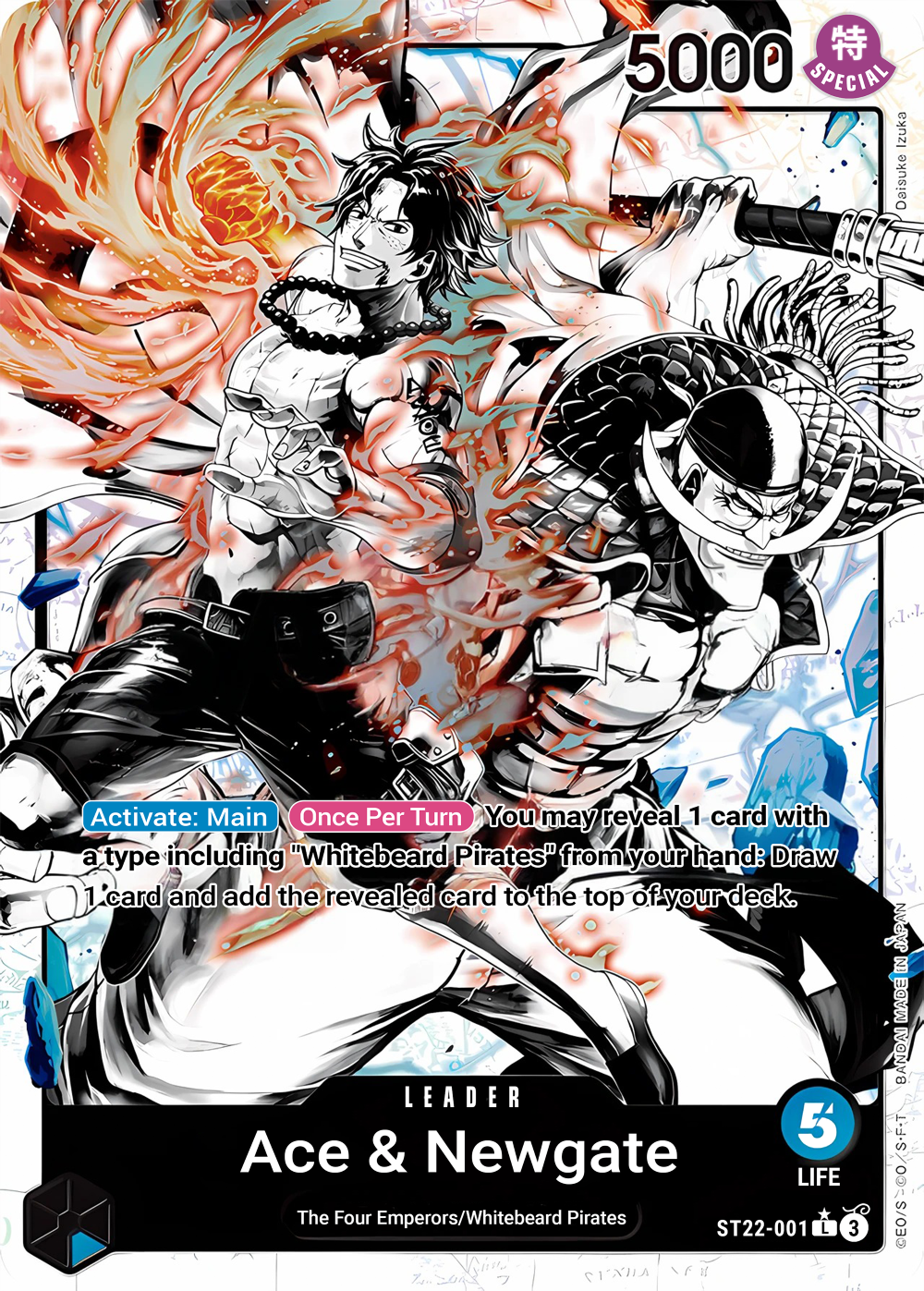 Ace & Newgate ST22-001 (Starter Deck 22: Ace & Newgate)  - Parallel Foil | Good Games North