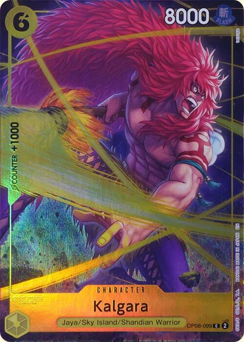 Kalgara (PCC Vol.4) OP08-099 (One Piece Promotion Cards)  - Alternate Art Foil | Good Games North