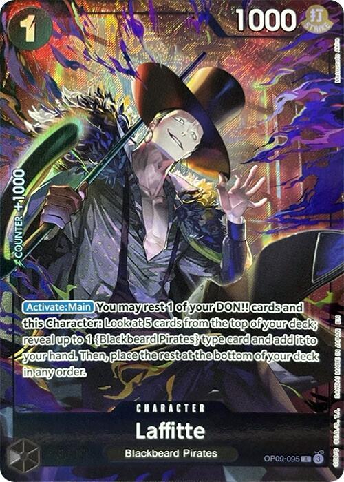 Laffitte (PCC Vol.4) OP09-095 (One Piece Promotion Cards)  - Alternate Art Foil | Good Games North