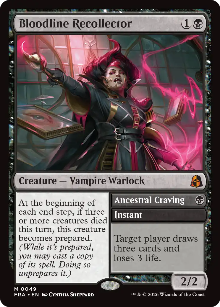 Bloodline Recollector // Ancestral Craving 49 (Reality Fracture)  - Foil | Good Games North