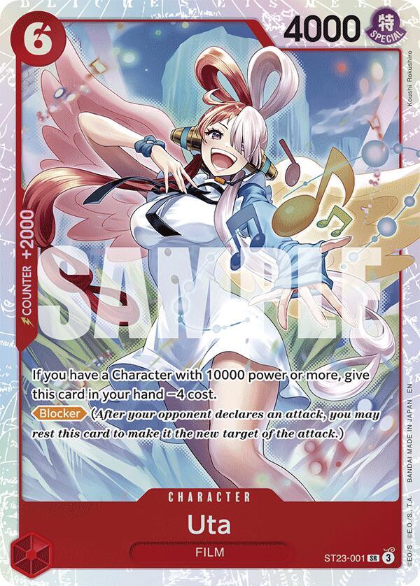 Uta ST23-001 (Starter Deck 23: RED Shanks)  - Foil | Good Games North