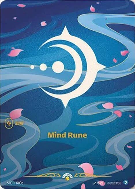 Mind Rune R03b R03b (Spiritforged)  - Foil | Good Games North