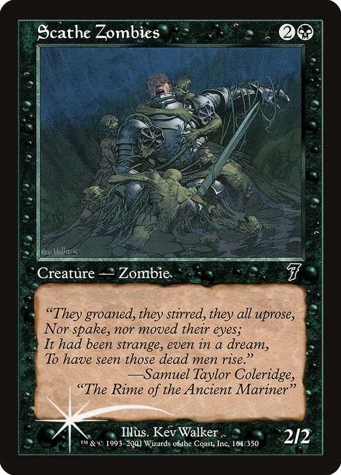 Scathe Zombies 161★/350 (7th Edition)  - Foil | Good Games North