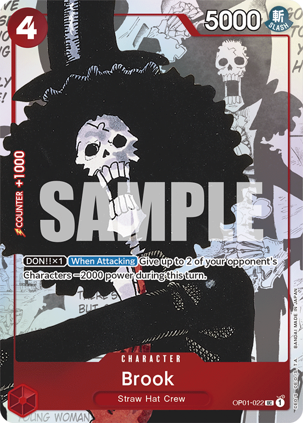 Brook (PCC 25th) OP01-022 (One Piece Promotion Cards)  - Alternate Art Foil | Good Games North
