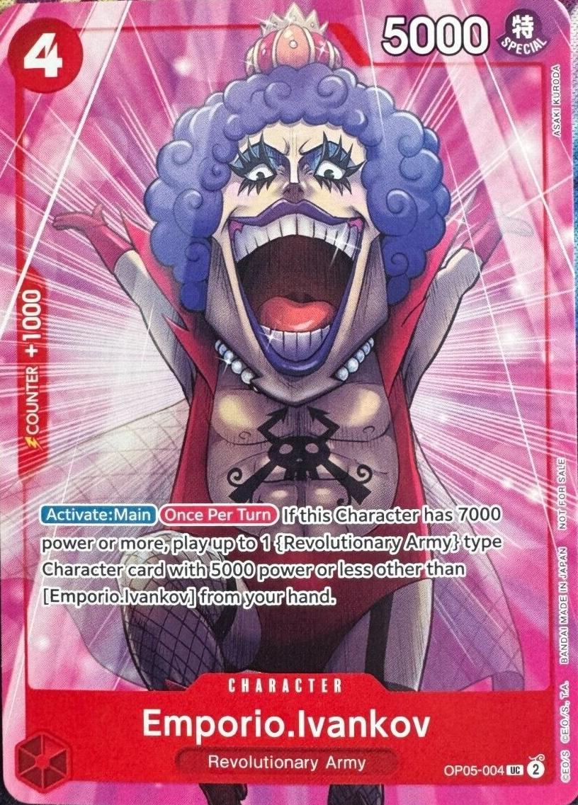 Emporio.Ivankov (Welcome Pack Vol.1) OP05-004 (One Piece Promotion Cards)  | Good Games North