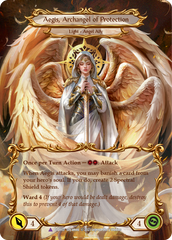 Figment of Protection // Aegis, Archangel of Protection (Marvel) [DTD007] (Dusk Till Dawn)  Cold Foil | Good Games North
