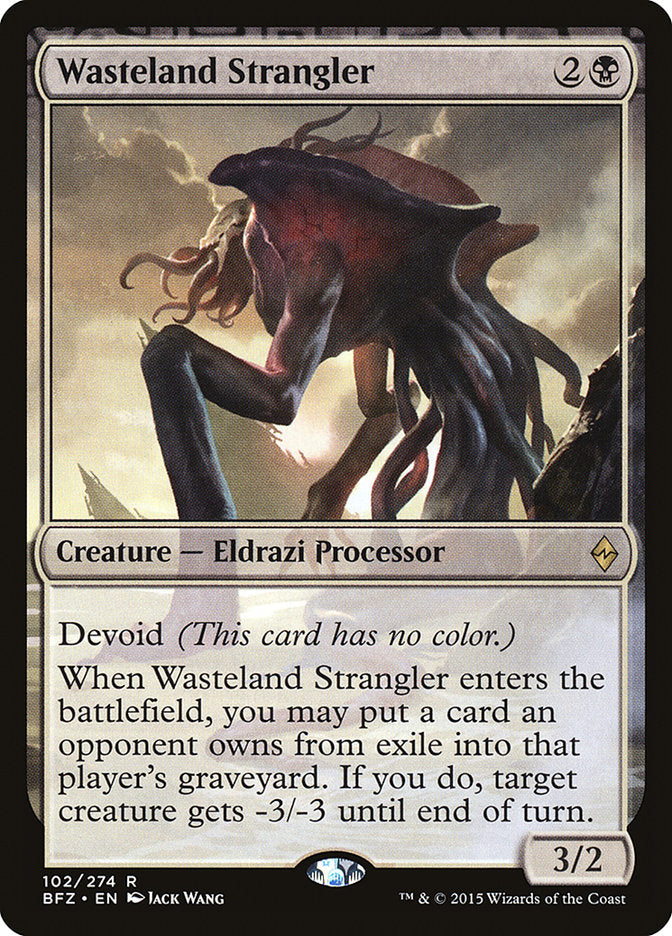 Wasteland Strangler (Battle for Zendikar)  - Foil | Good Games North