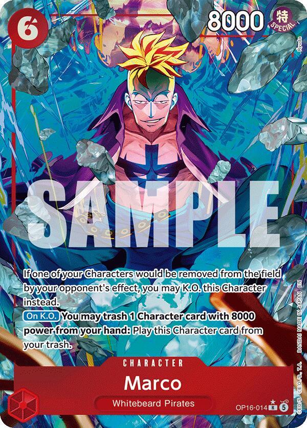 Marco OP16-014 (The Time of Battle)  - Alternate Art Foil | Good Games North