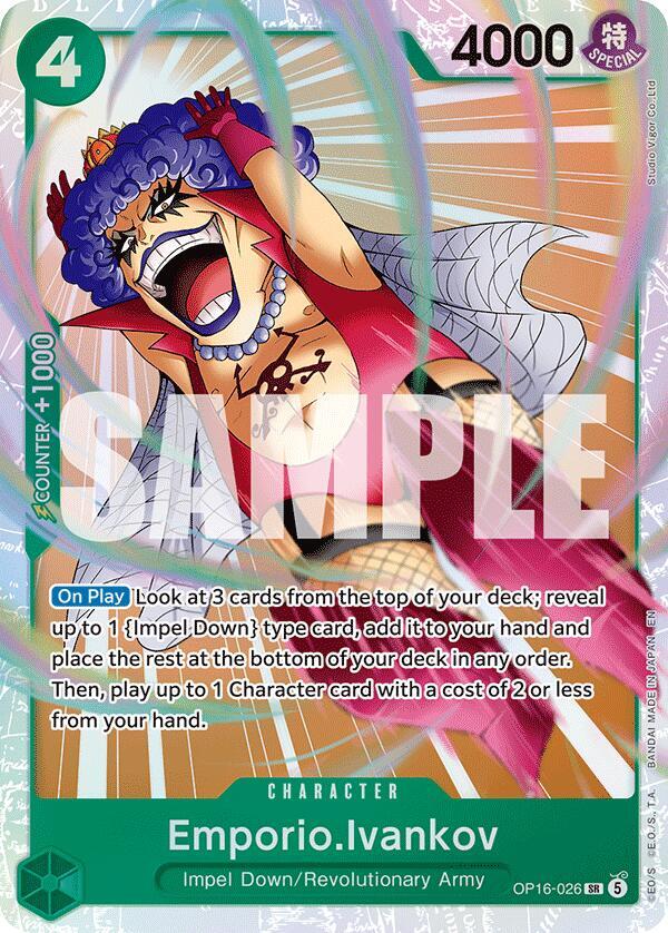 Emporio.Ivankov OP16-026 (The Time of Battle)  - Foil | Good Games North