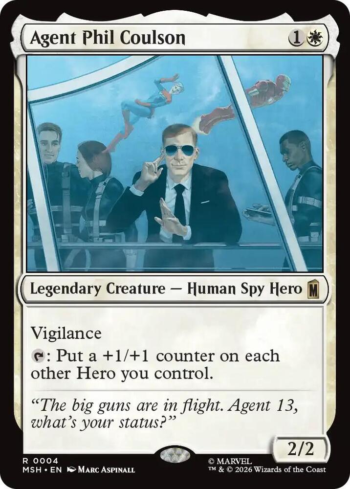 Agent Phil Coulson 4 (Marvel Super Heroes)  - Foil | Good Games North