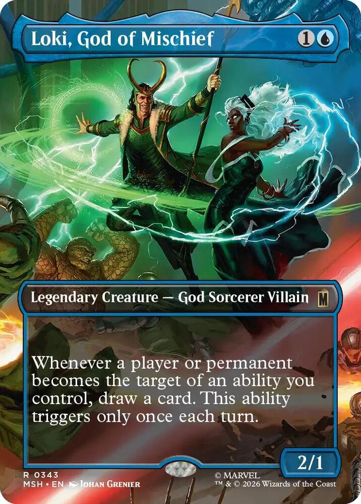 Loki, God of Mischief 343 (Marvel Super Heroes)  - Borderless | Good Games North
