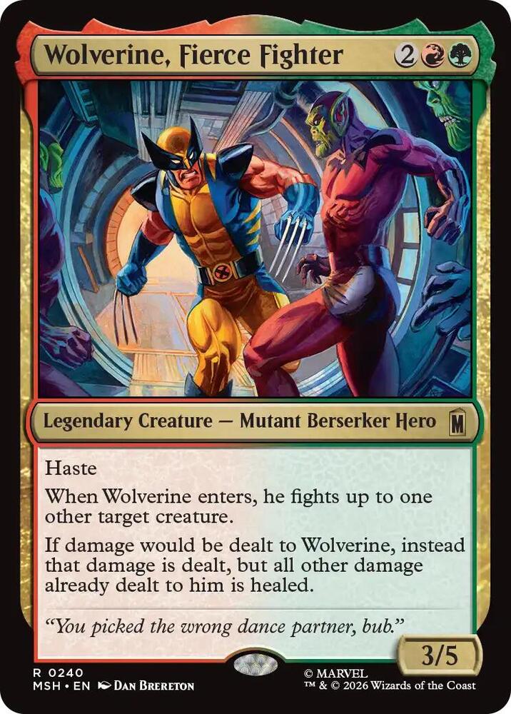 Wolverine, Fierce Fighter 240 (Marvel Super Heroes)  | Good Games North