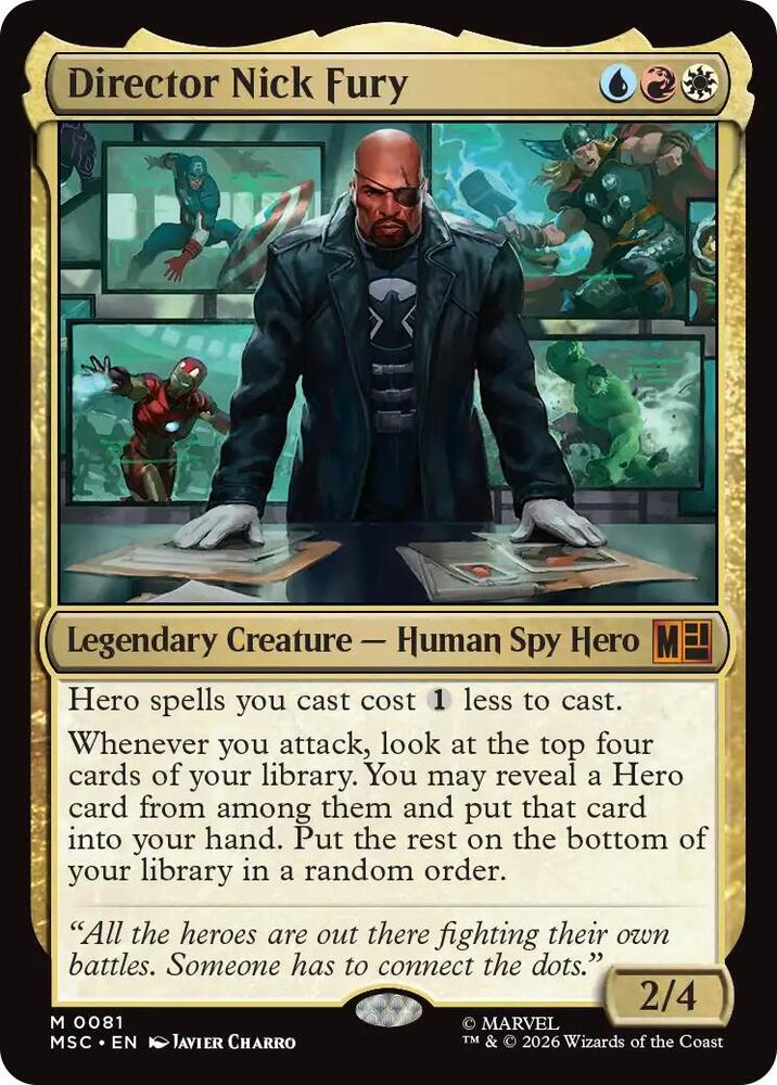 Director Nick Fury 81 (Commander: Marvel Super Heroes)  | Good Games North