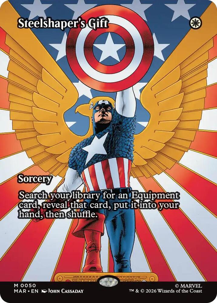 Steelshaper's Gift 50 (Marvel Universe Eternal-Legal)  - Borderless | Good Games North